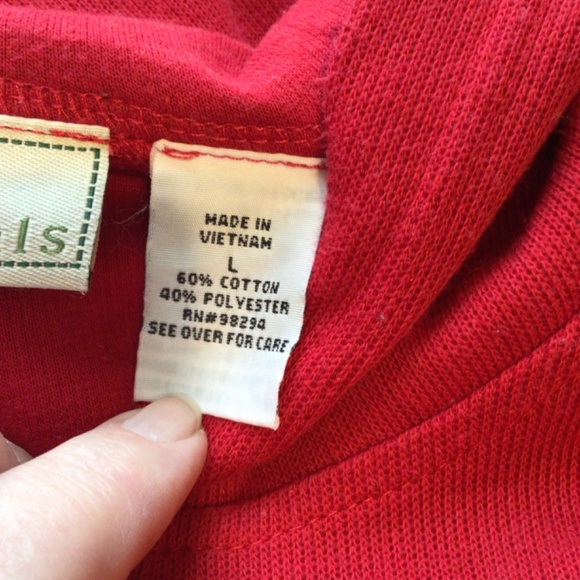 Onque casual women’s Christmas hoodie size large holiday festive party winter - Picture 7 of 7